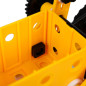 Set de constructie vehicule, 100 blocuri 3D, unelte si accesorii incluse, multicolor Set de constructie vehicule, 100 blocuri 3D, unelte si accesorii incluse, multicolor