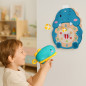 Joc Shooting Dinosaur, arma, 6 bile cu velcro, tinta 27.5x30 cm