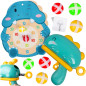 Joc Shooting Dinosaur, arma, 6 bile cu velcro, tinta 27.5x30 cm