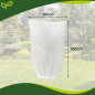 Husa protectie plante, agrotextil 60 g/m2, cu snur inchidere, 160x100 cm
