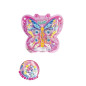 Set confectionare bijuterii, multiple margele colorate, diferite forme, cutie fluturas