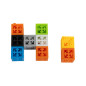 Blocuri de constructie 3D, 160 elemente, cuburi in diverse culori, ABS Blocuri de constructie 3D, 160 elemente, cuburi in diverse culori, ABS