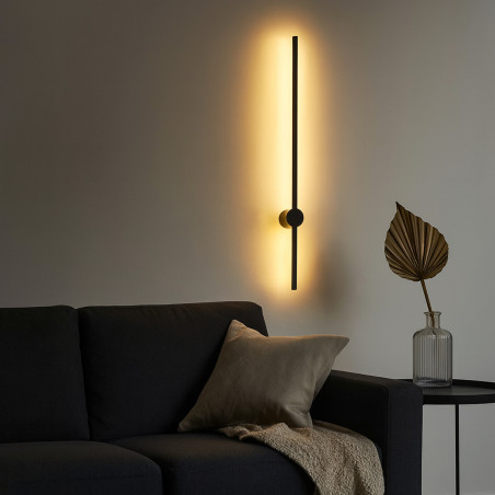 Aplica LED de perete, design liniar, 820 lm, lumina alb neutra, IP20