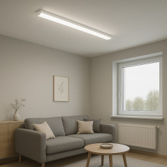 Lampa LED slim, 18W, lumina neutra 4000K, lungime 60 cm