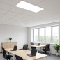 Panou LED incastrat Fixo, 40W, 3200lm, lumina 4000-4500K, IP20, cadru aluminiu alb Panou LED incastrat Fixo, 40W, 3200lm, lumina 4000-4500K, IP20, cadru aluminiu alb
