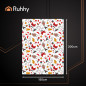 Patura dubla pentru pat, 150x200 cm, motive de Craciun, lavabila 30 grade
