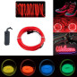 Kit fir luminos El Wire, lungime 2 metri, invertor inclus Kit fir luminos El Wire, lungime 2 metri, invertor inclus