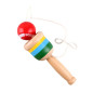 Kendama din lemn, joc traditional japonez, 4 x 4 x 11.5 cm Kendama din lemn, joc traditional japonez, 4 x 4 x 11.5 cm