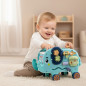 Jucarie educativa si interactiva cu activitati, forma elefant, 18.7x26x14.6 cm, multicolor