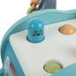 Jucarie educativa si interactiva cu activitati, forma elefant, 18.7x26x14.6 cm, multicolor