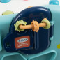 Jucarie educativa si interactiva cu activitati, forma elefant, 18.7x26x14.6 cm, multicolor