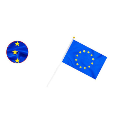 Steag Uniunea Europeana, 14x21 cm, material textil
