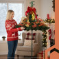 Brad de Craciun pop-up artificil, decoratiuni incluse, baza stabila, inaltime 180 cm Brad de Craciun pop-up artificil, decoratiuni incluse, baza stabila, inaltime 180 cm