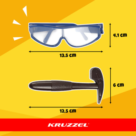 Set educational paleontologic, micul arheolog, 6 dinozauri si accesorii incluse, 3 ani+