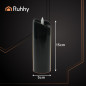 Set 12 lumanari negre, efect flacara alb calda, 15 x 5 cm, utilizare universala, IP20 Set 12 lumanari negre, efect flacara alb calda, 15 x 5 cm, utilizare universala, IP20