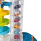 Parcare supraetajata de jucarie, lift spiralat, 6 masinute incluse, 42x13x34.5 cm