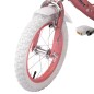 Bicicleta pentru copii, 14 inch, roti ajutatoare, scaun papusi, frane V-brake, aparatoare lant, unicorn roz, RESIGILAT Bicicleta pentru copii, 14 inch, roti ajutatoare, scaun papusi, frane V-brake, aparatoare lant, unicorn roz, RESIGILAT