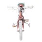 Bicicleta pentru copii, 14 inch, roti ajutatoare, scaun papusi, frane V-brake, aparatoare lant, unicorn roz, RESIGILAT Bicicleta pentru copii, 14 inch, roti ajutatoare, scaun papusi, frane V-brake, aparatoare lant, unicorn roz, RESIGILAT