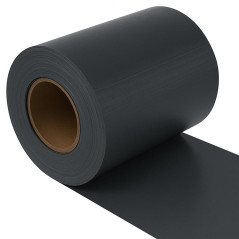 Banda opacizare gard, 19 cm x 35 metri, PVC, 450 g/mp, gri antracit