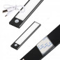 Banda luminoasa pentru mobilier, LED SMD, senzor de miscare, USB, negru