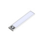 Banda LED pentru dulap, 4500k, senzor miscare, 20 cm, USB, carcasa aluminiu si PC