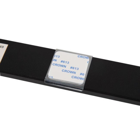 Bagheta luminoasa LED cu senzor, iluminare sub dulap, 4W, 4500K, comutator, 80 cm, negru