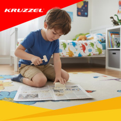 Jucarie excavatie cu dinozauri, set educational, 5 dinozauri, craniu, 3 blocuri ipsos, ou, unelte
