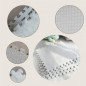 Covor puzzle pufos, 61.5x61.5x1.7 cm, spuma EVA, set 2 piese Covor puzzle pufos, 61.5x61.5x1.7 cm, spuma EVA, set 2 piese