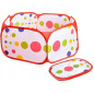Cort pliabil pentru copii, model cu buline, 90 x 30 cm, multicolor, 3 ani+