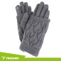 Manusi pentru ecran tactil, 2 in 1, captusite, marime universala, poliester, bumbac, gri Manusi pentru ecran tactil, 2 in 1, captusite, marime universala, poliester, bumbac, gri