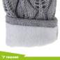 Manusi pentru ecran tactil, 2 in 1, captusite, marime universala, poliester, bumbac, gri Manusi pentru ecran tactil, 2 in 1, captusite, marime universala, poliester, bumbac, gri