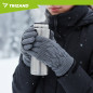 Manusi pentru ecran tactil, 2 in 1, captusite, marime universala, poliester, bumbac, gri Manusi pentru ecran tactil, 2 in 1, captusite, marime universala, poliester, bumbac, gri