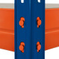 Raft metalic depozitare, 4 polite, 400 kg/polita, de sarcina grea, 180x60x183 cm