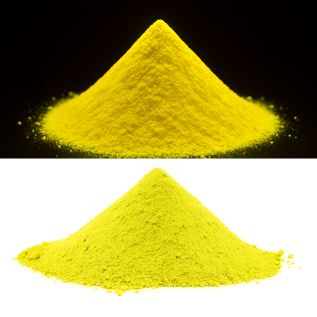 Pigment galben fluorescent reactiv UV