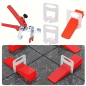 Sistem PRO nivelare placi ceramice, cleste, 500 clipsuri 2 mm, 100 pene