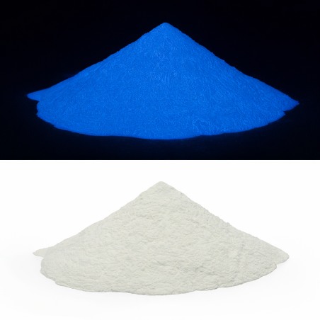 Pigment fosforescent albastru