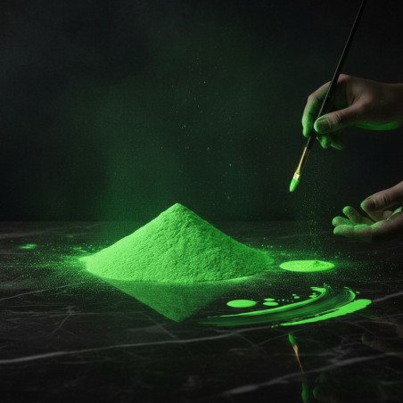 Pigment fosforescent verde baza de apa
