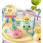 Masuta cu activitati pentru bebelusi, sunete, elemente mobile, diverse accesorii, multicolor, RESIGILAT