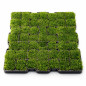 Pavaj ecologic G5 Max, grila polietilena 50x50 cm, 450 tone/mp, negru
