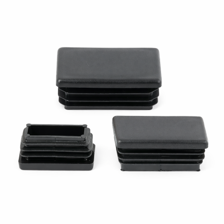 Capac din polietilena 30x40 mm pentru profile rectangulare de gard si structuri metalice