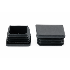 Capac din plastic pentru profil de gard 70x70 mm, negru