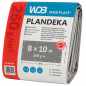 Prelata ranforsata universala 8x10 m, inele metalice 12 mm, PE 260 g/mp, protectie UV+, inghet