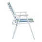 Scaun plaja pliabil, scaun camping metalic, usor, portabil, 58x52x73 cm, maxim 80 kg