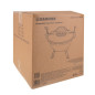 Ceaun din fonta, cu capac, picioare detasabile, capacitate 10 litri, inaltime 46.5 cm
