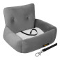 Scaun auto pentru caini, marime S, centura fixare, lavabil, 44x35x30 cm Scaun auto pentru caini, marime S, centura fixare, lavabil, 44x35x30 cm