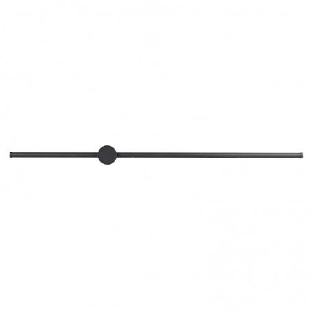 Aplica LED cu design liniar, montare perete, lumina alb neutra, 120 cm, aluminiu si PC, RESIGILAT