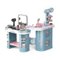 Stand coafor de jucarie, uscator si placa par electrice, oglinda, machiaj, multiple rafturi, RESIGILAT
