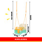 Leagan pentru copii, design 3 in 1, maxim 30 kg, varsta 6 luni+