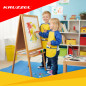 Sort de protectie copii, pentru pictura, cu maneci, marime S, 98-122 cm Sort de protectie copii, pentru pictura, cu maneci, marime S, 98-122 cm