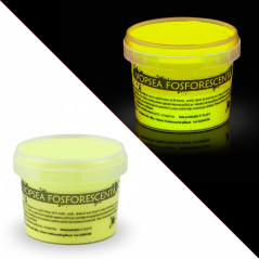 Vopsea glow in the dark fosforescenta care lumineaza galbena